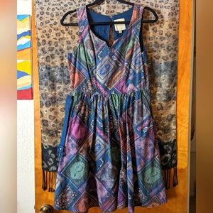 Modcloth Book Dress SM "To Thrill a Mockingbird"